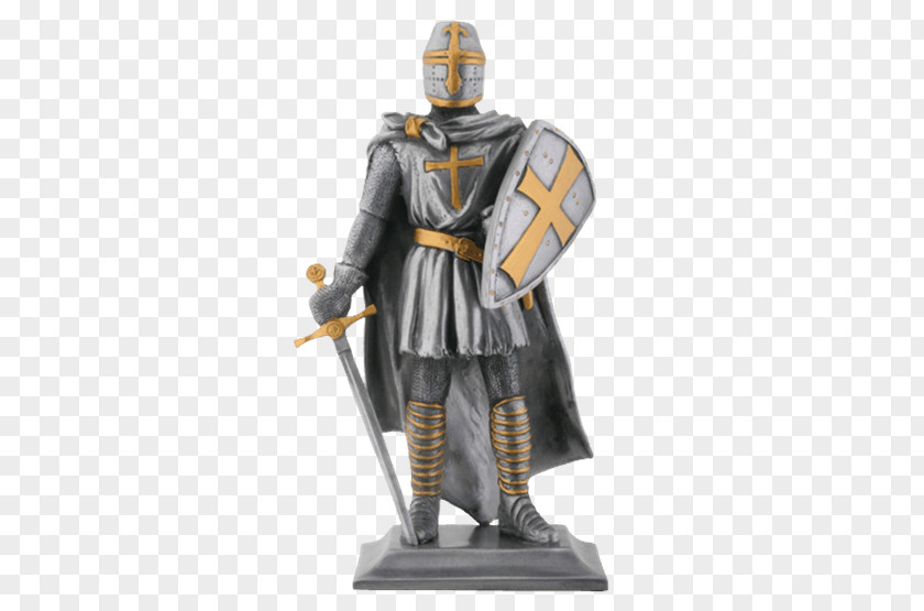 Knight Knights Templar Crusades Statue Crusader PNG