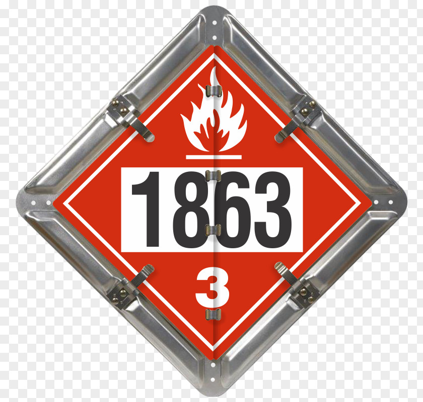 Placard Flammable Liquid Dangerous Goods Combustibility And Flammability UN Number PNG