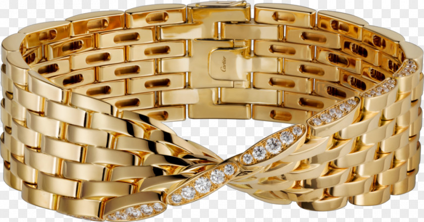 Premier Gold Bracelet Colored Cartier Jewellery PNG