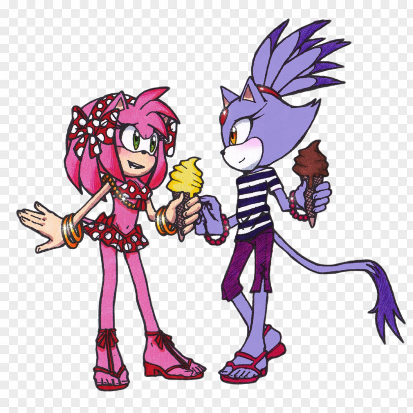Sonic The Hedgehog Amy Rose Sonia Manic PNG