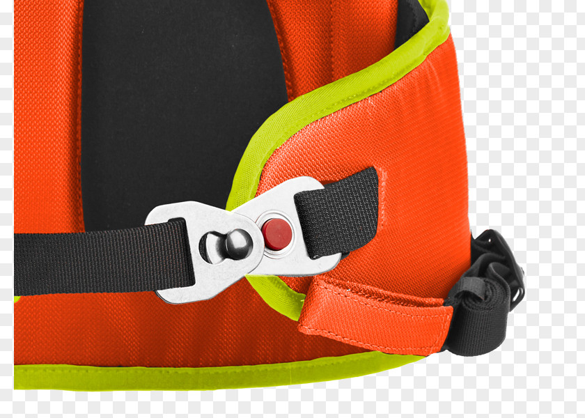 Backpack Avalanche Airbag Ortovox Base 20 ABS Crazy Orange PNG