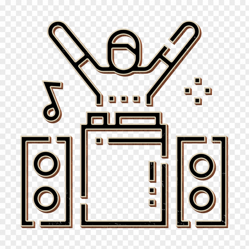 Music Festival Icon DJ PNG