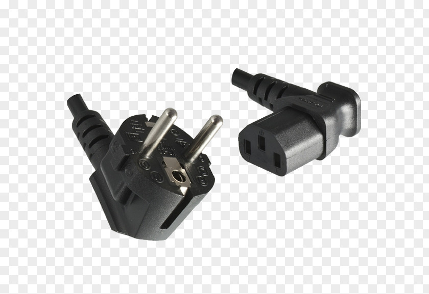 Power Cord Schuko IEC 60320 Electrical Cable Connector PNG