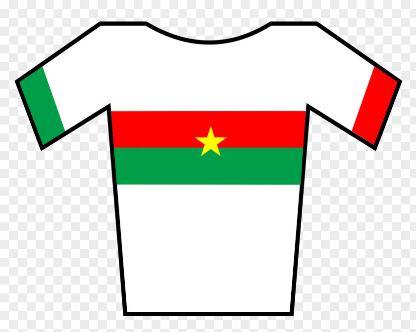 Burkina Faso Jersey Cycling Team Road Bicycle Racing UCI ProTour PNG