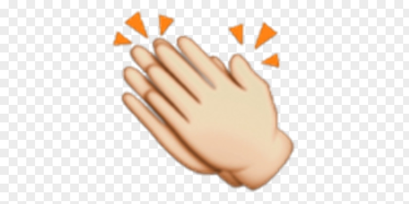 Emoji Clapping Applause Hand PNG