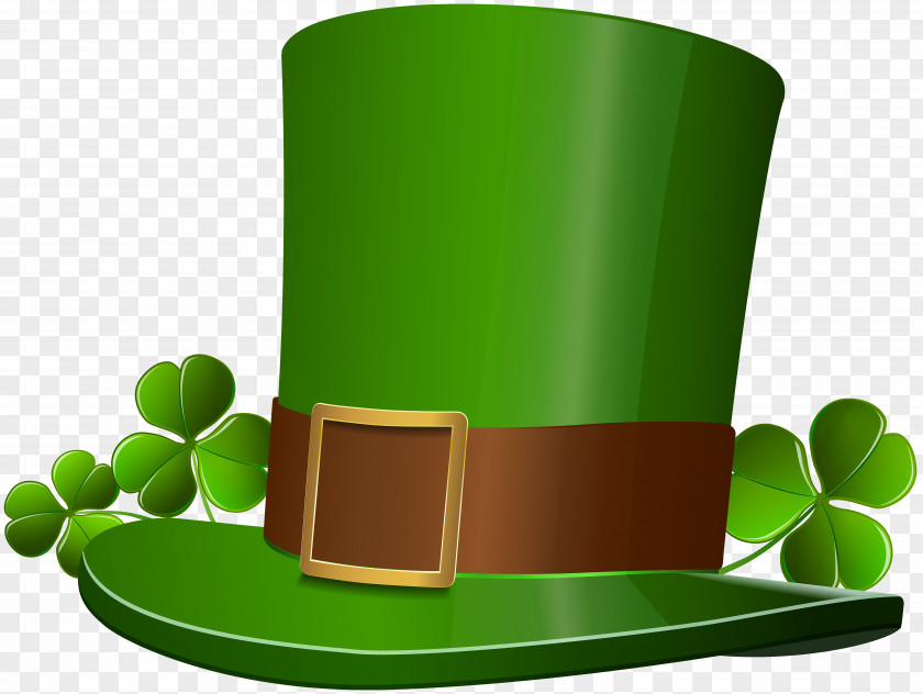 Green Hat Leprechaun Shamrock Clip Art PNG