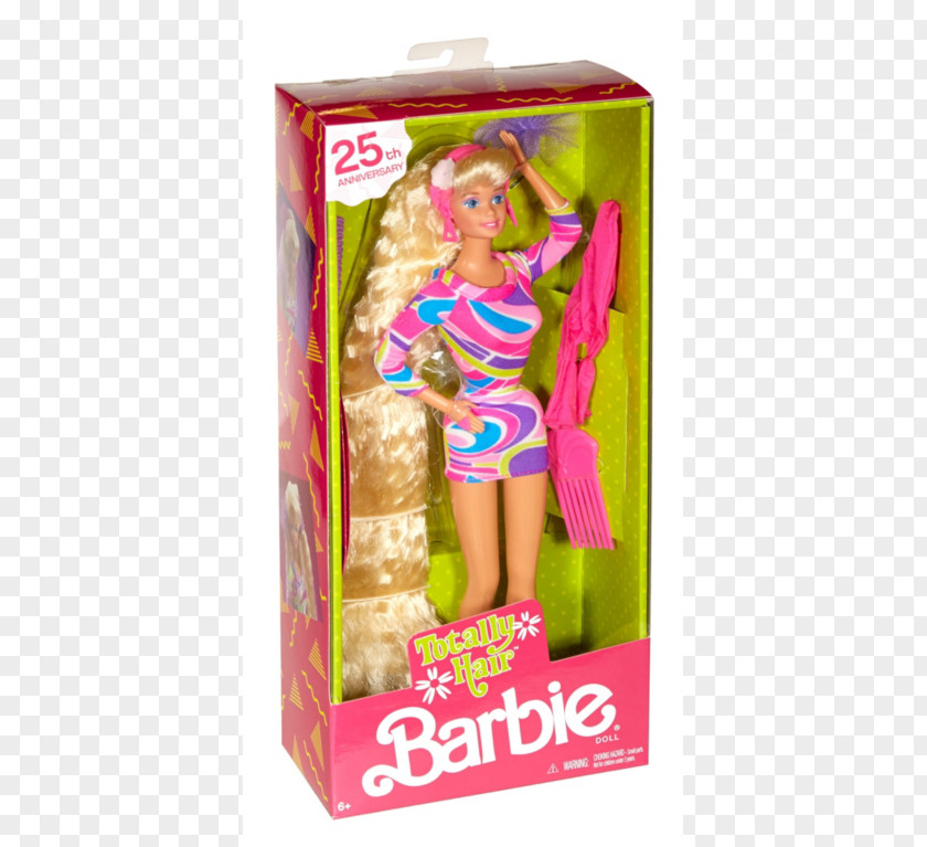 Long Eyelashes Totally Hair Barbie Teresa Doll Toy PNG