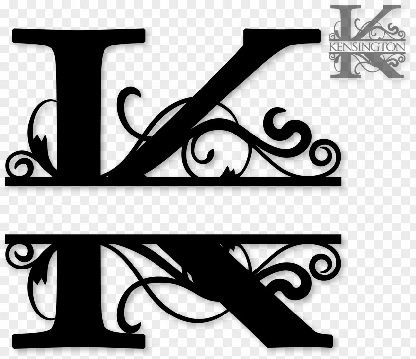 Monogram Letter Clip Art PNG