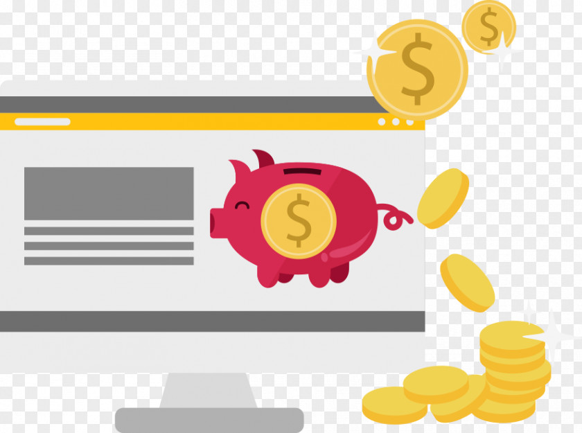Piggy Bank Digital Marketing Advertising Pay-per-click E-commerce PNG