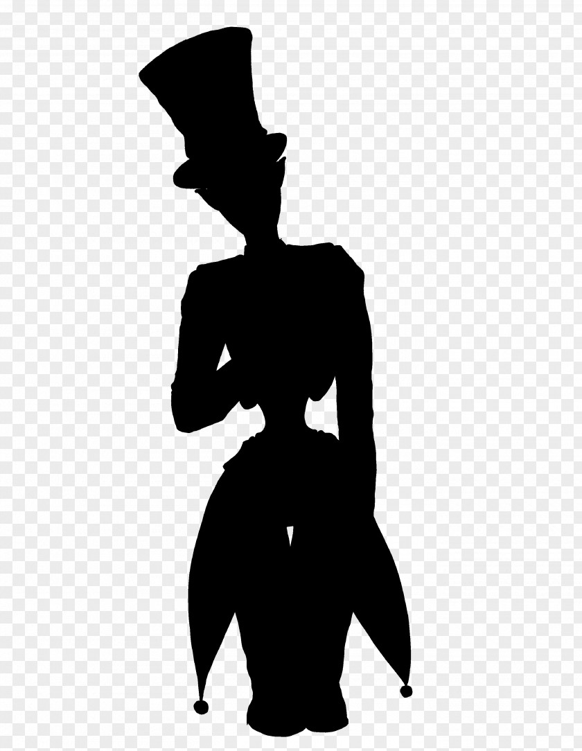 Silhouette Ghost In The Shell Character Circus Black And White PNG