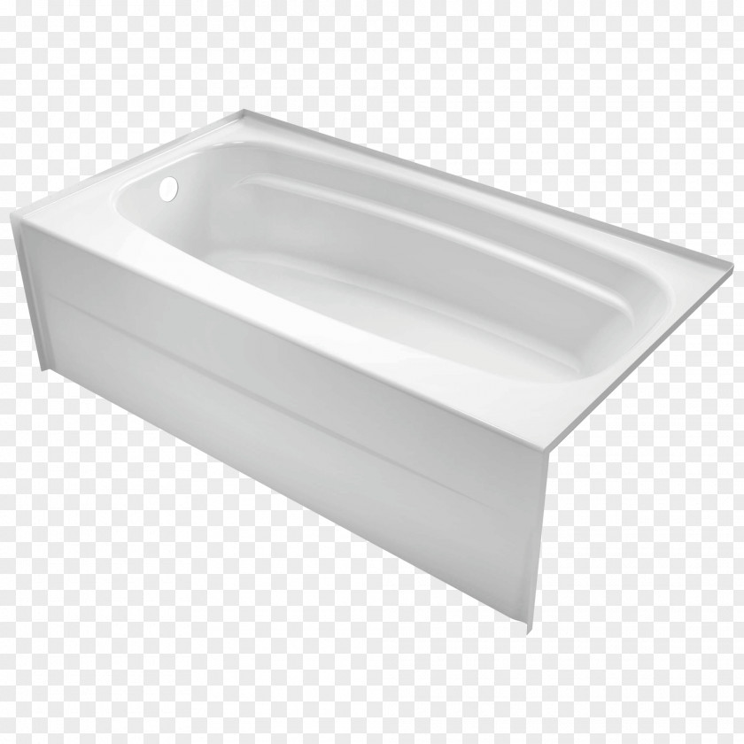 Bathtub Acrylic Bowl Sink Bathroom Tap Drain PNG