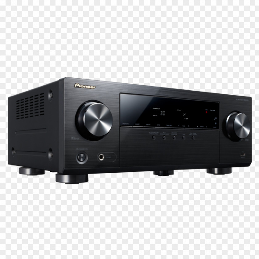 Bluetooth AV Receiver 5.1 Surround Sound Home Theater Systems Pioneer VSX-531 Radio PNG