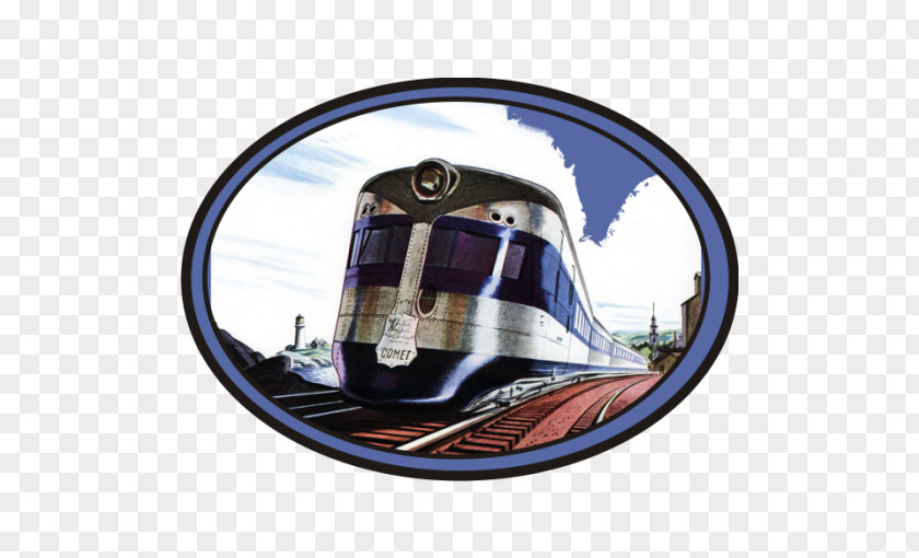 Bullet Train Rail Transport New Haven Streamliner Locomotive PNG