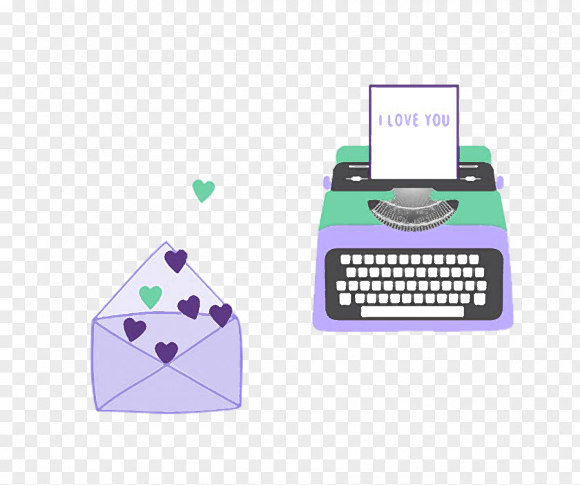 Envelope Printer Paper Text Typewriter Storytelling Illustration PNG