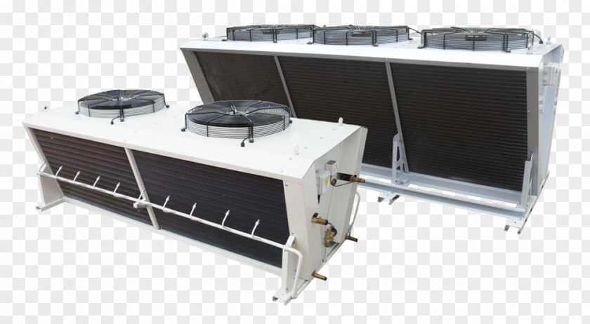 Fan Condenser Machine Evaporative Cooler Evaporator Heat Exchanger PNG