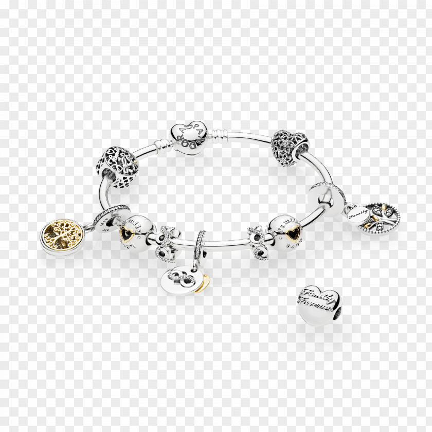 Jewellery Charm Bracelet Earring Pandora PNG