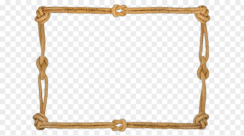Rope Border Picture Frame Molding Hemp PNG