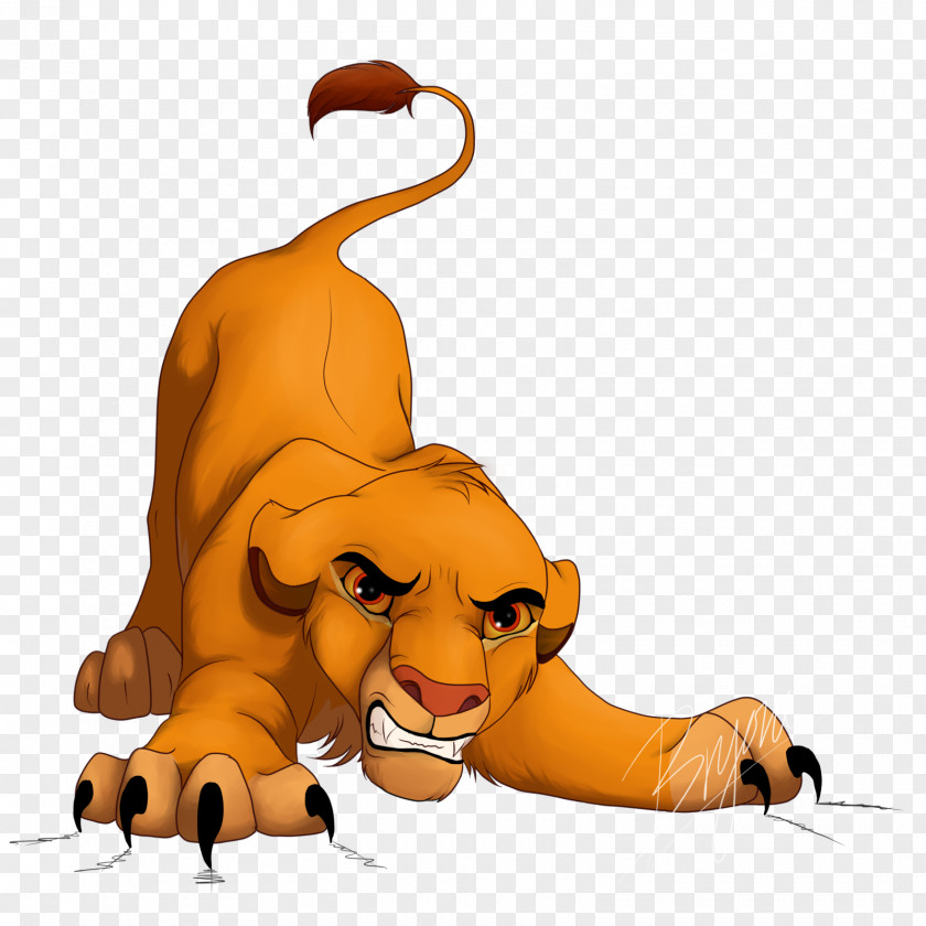 Simba Nala Zazu Lion Model Sheet PNG