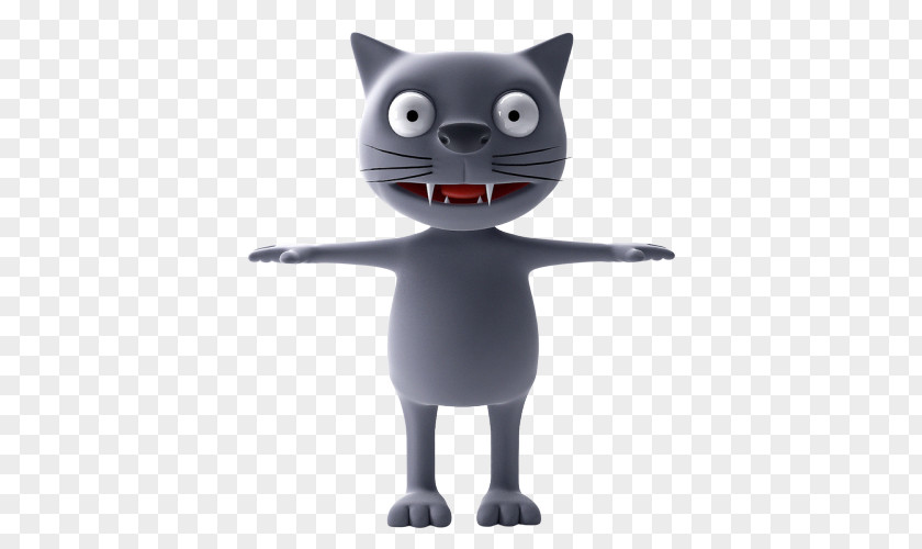 Whiskers Cat Black 3d Computer Graphics Modeling PNG