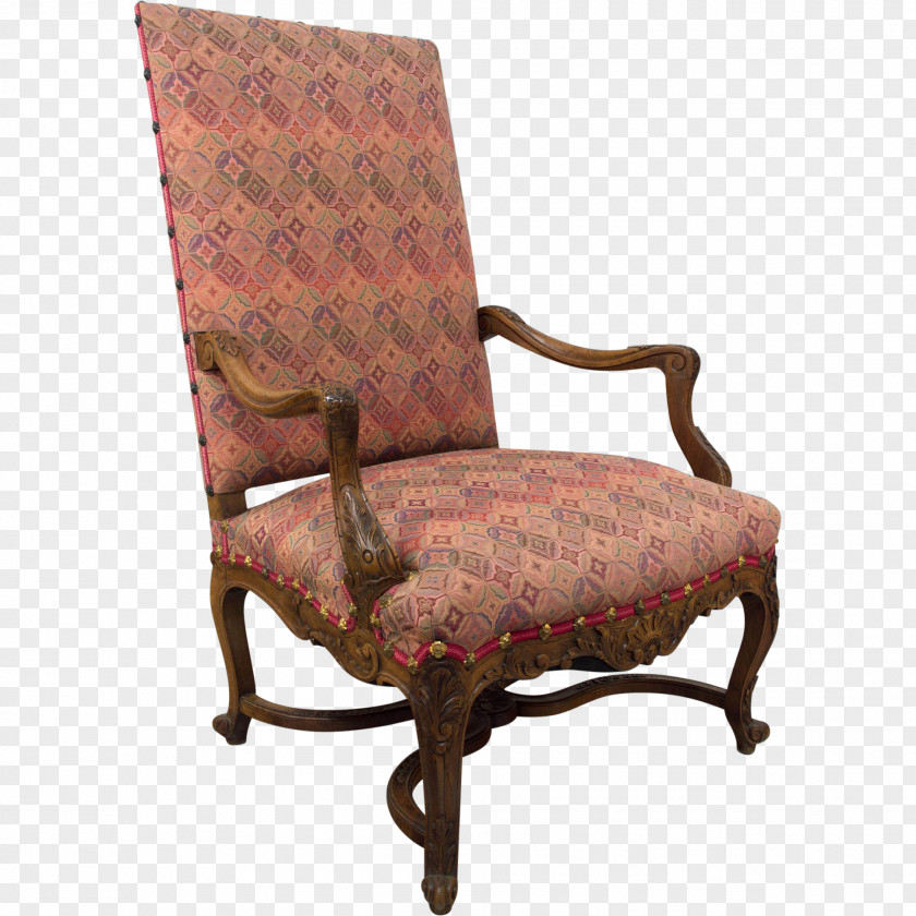 Armchair Chair Fauteuil Cabriolet Furniture Crapaud PNG