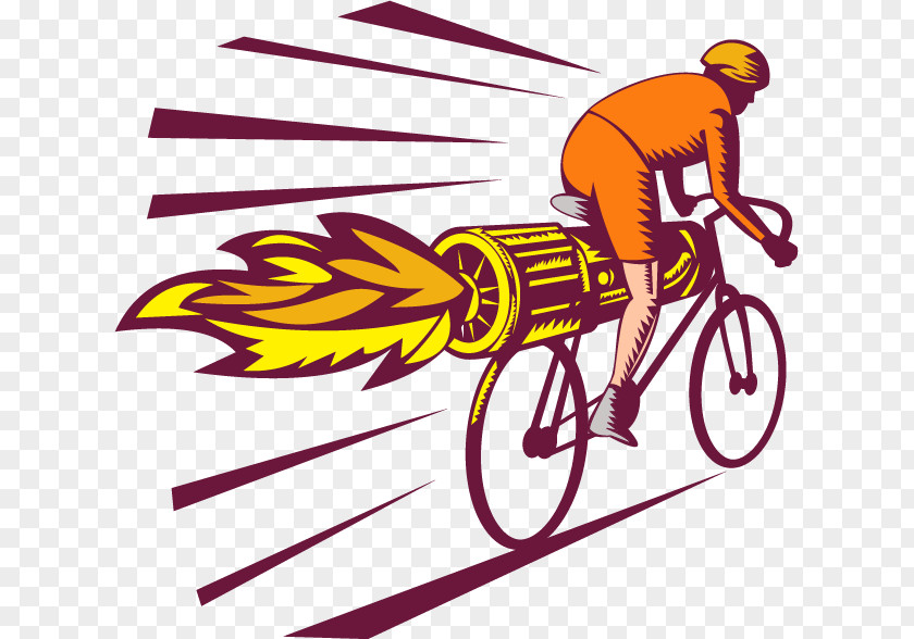Bike Racing Jet Engine Bicycle Cycling Clip Art PNG