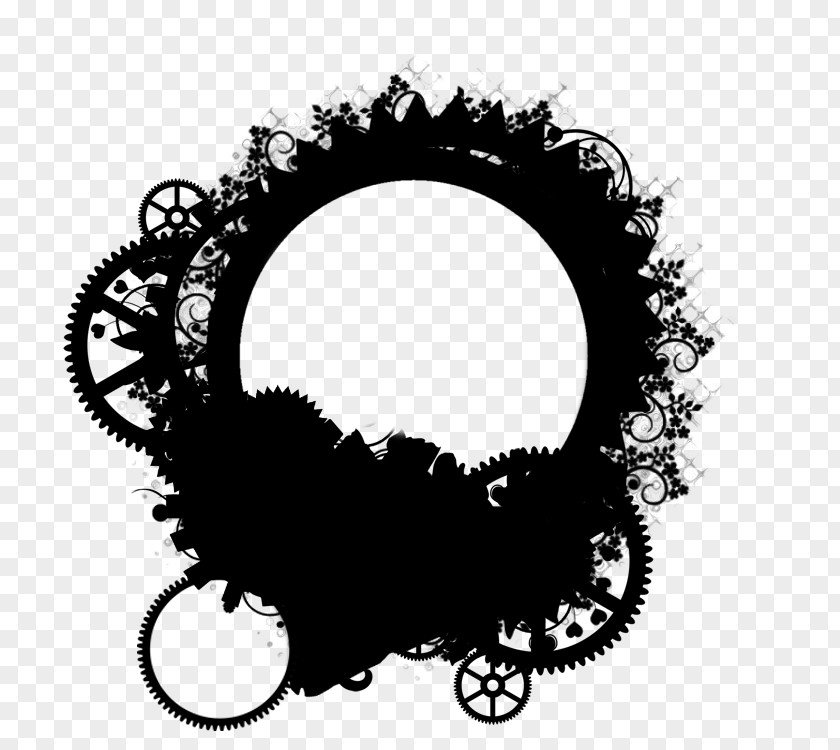 Black M Circle PNG