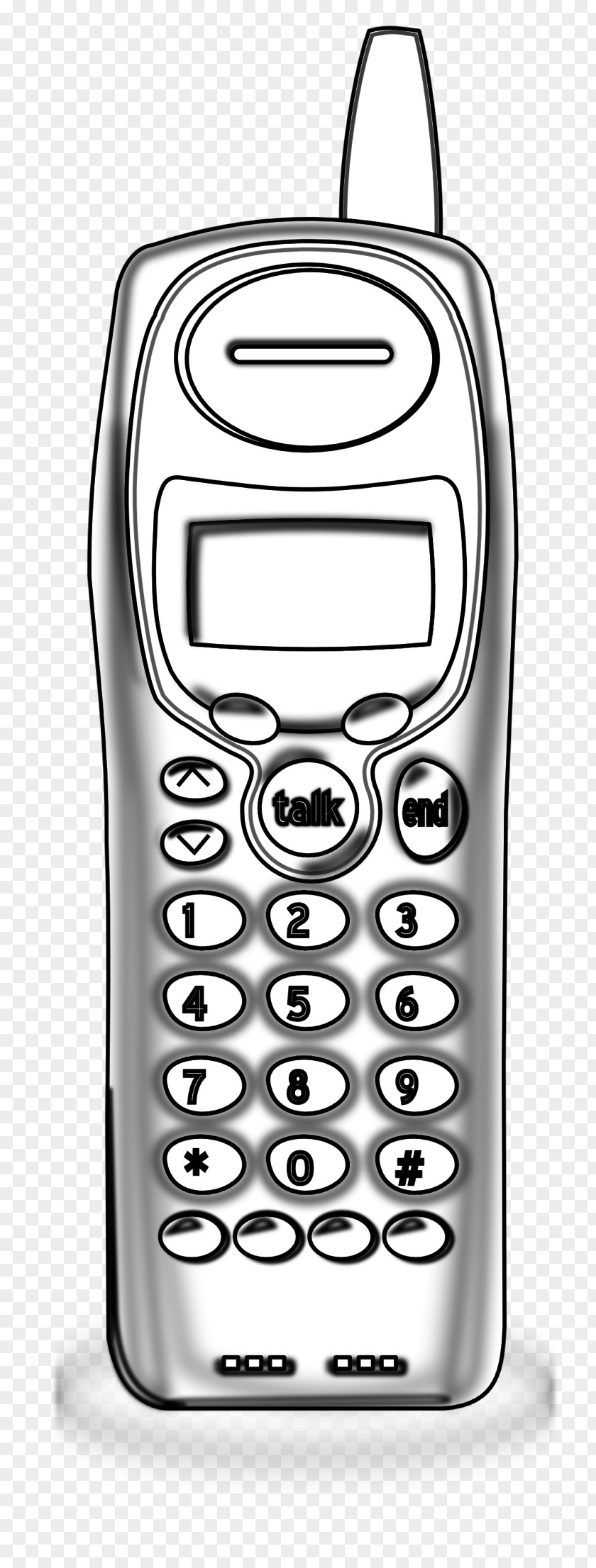 Cell Phone Cartoon Coloring Book Cordless Telephone Chatter IPhone PNG