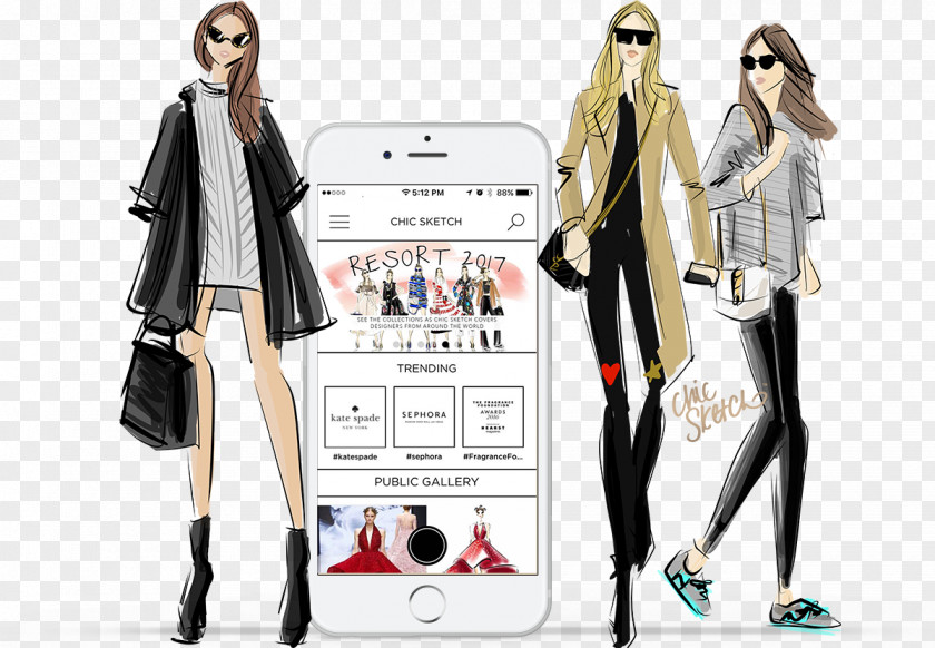 Fashion Illustration Sketch And Go: 5-Minute Illustration: 500 Templates Techniques For Live Sketching Drawing PNG