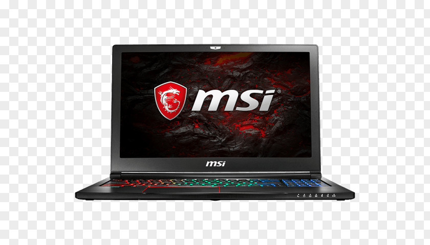 Gaming GS63VR 7rf(stealth Pro 4K)-250ES 2,8 GHz I7-7700HQ 15,6 3840 X 2160Pixel Nero MSI GS63 Stealth GS73VR ProLaptop Laptop PNG