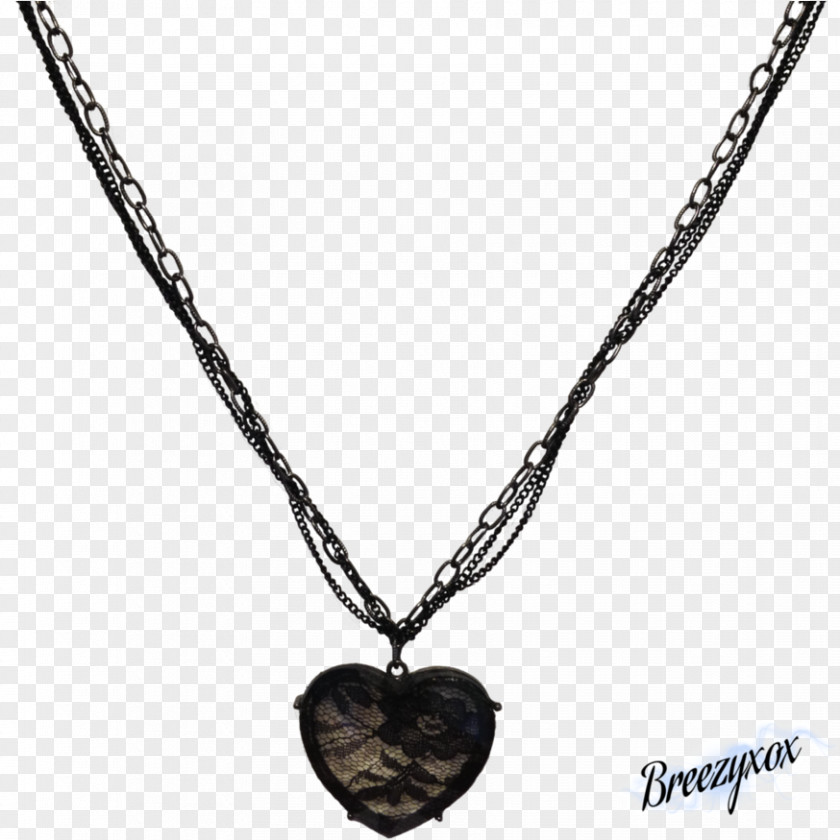 Jewelry Making Metal Black Heart PNG