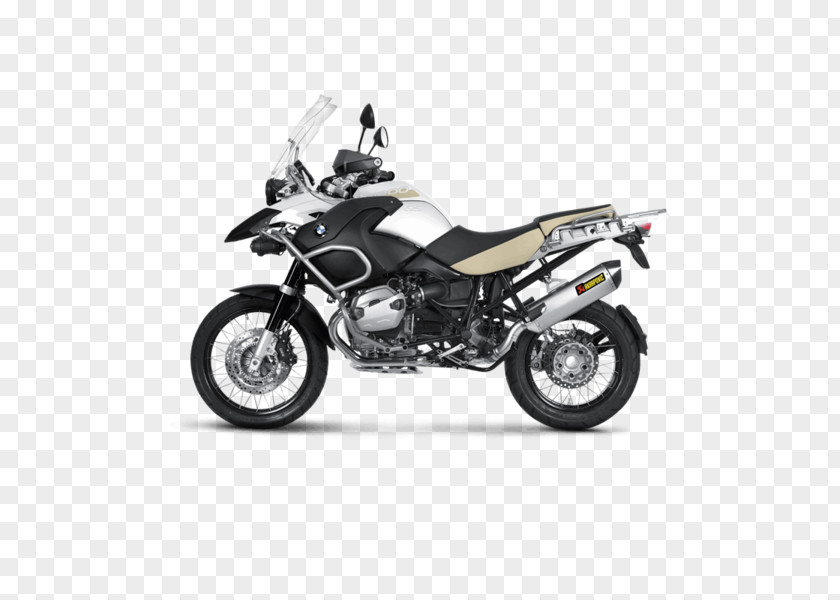 Motorcycle Exhaust System BMW R1200R R NineT R1200GS Akrapovič PNG