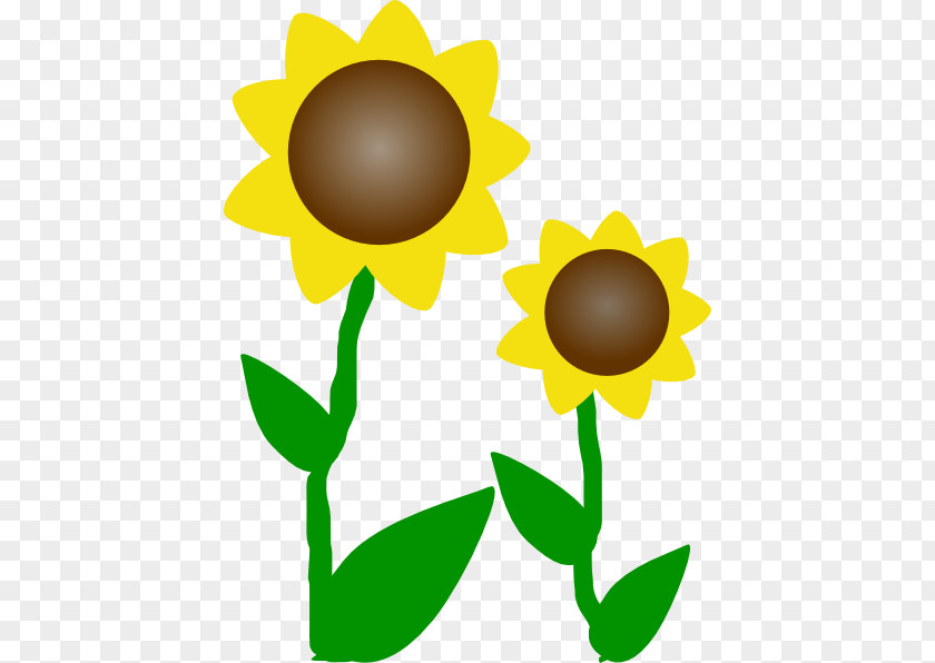 Sunflower Cartoon Flower Clip Art PNG