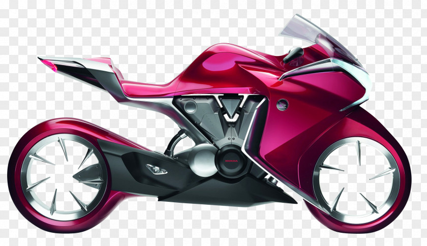 Honda Concept Motorcycle Bike Freed Scooter V4 Engine PNG