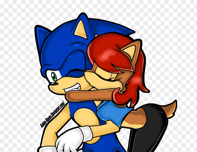 Sally Sonic Kiss Fan Fiction Love DeviantArt PNG