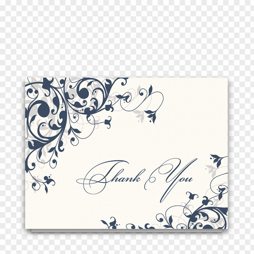 Thank You White Letter Of Thanks Greeting & Note Cards Black Christmas PNG