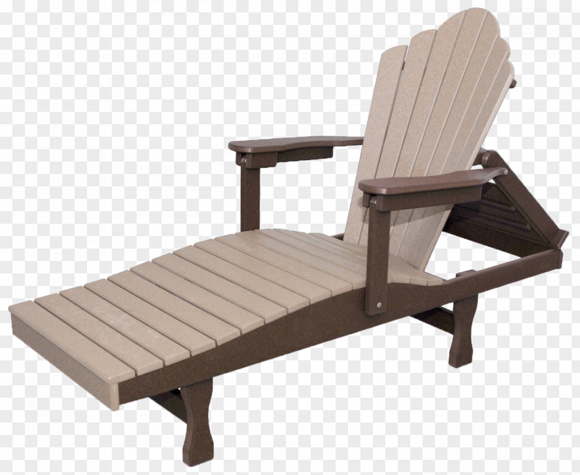 Chaise Lounge Longue Sunlounger Chair Wood PNG