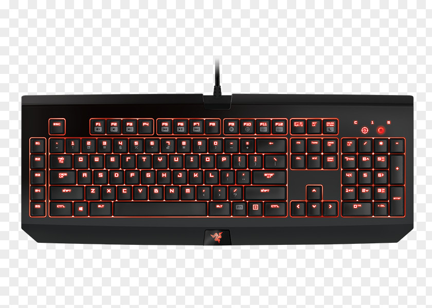 Computer Mouse Keyboard Razer BlackWidow Ultimate (2014) 2016 Gaming Keypad PNG