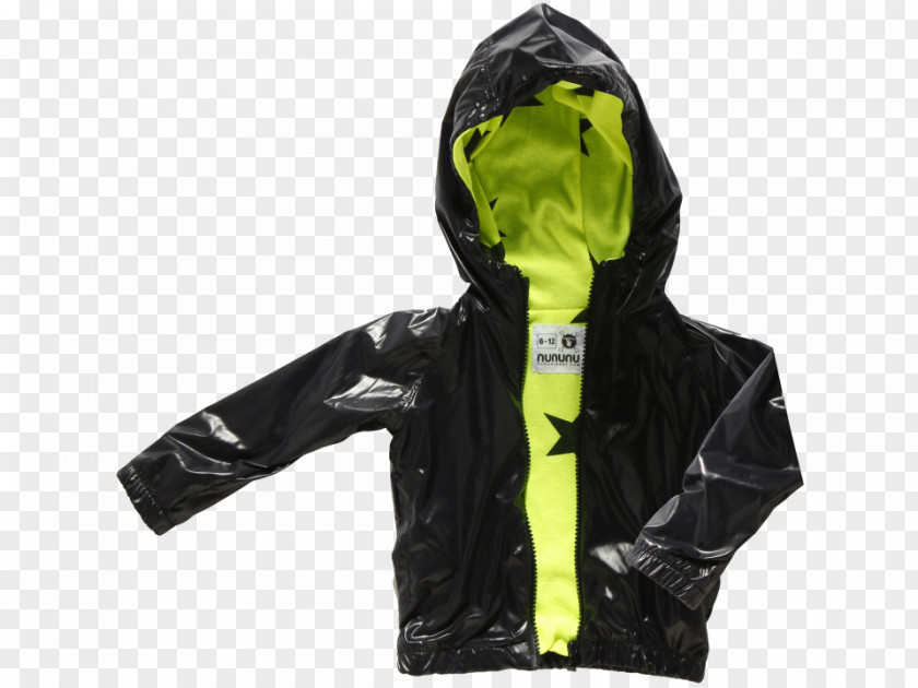 Lined Nylon Jacket With Hood Hoodie Raincoat PNG