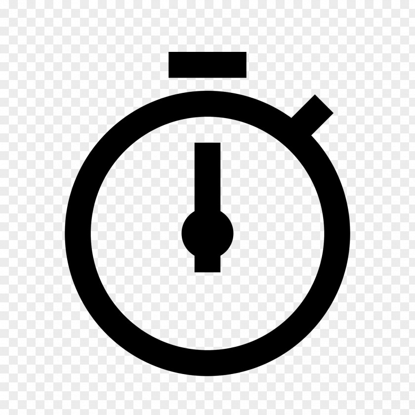 Stopwatch Chronometer Watch Icon Design PNG