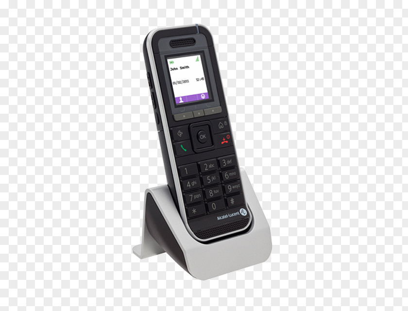 Alcatel-Lucent 8232 Digital Enhanced Cordless Telecommunications Telephone Alcatel Mobile PNG