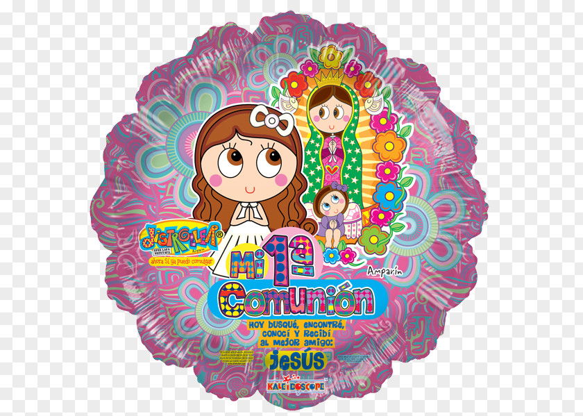 Balloon First Communion Eucharist Child Party PNG