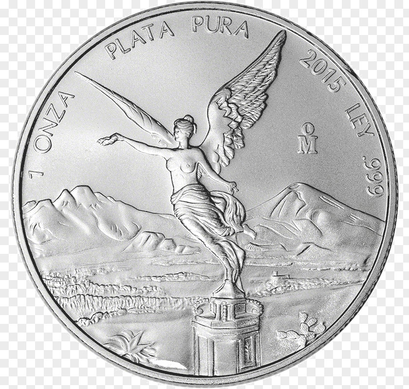 Coin Libertad Silver Bullion PNG