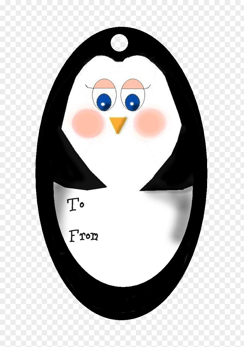 Little Penguin Bird Christmas Gift PNG