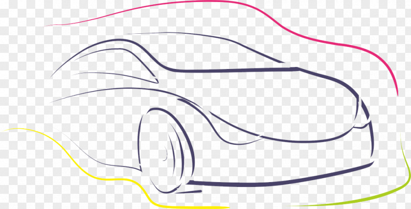 9027s Car Design Clip Art Product Sedan PNG