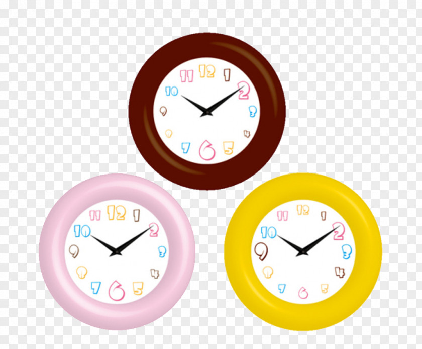 Cartoon Clock Alarm PNG