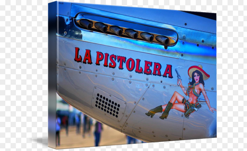 T-shirt North American P-51 Mustang Airplane Nose Art PNG