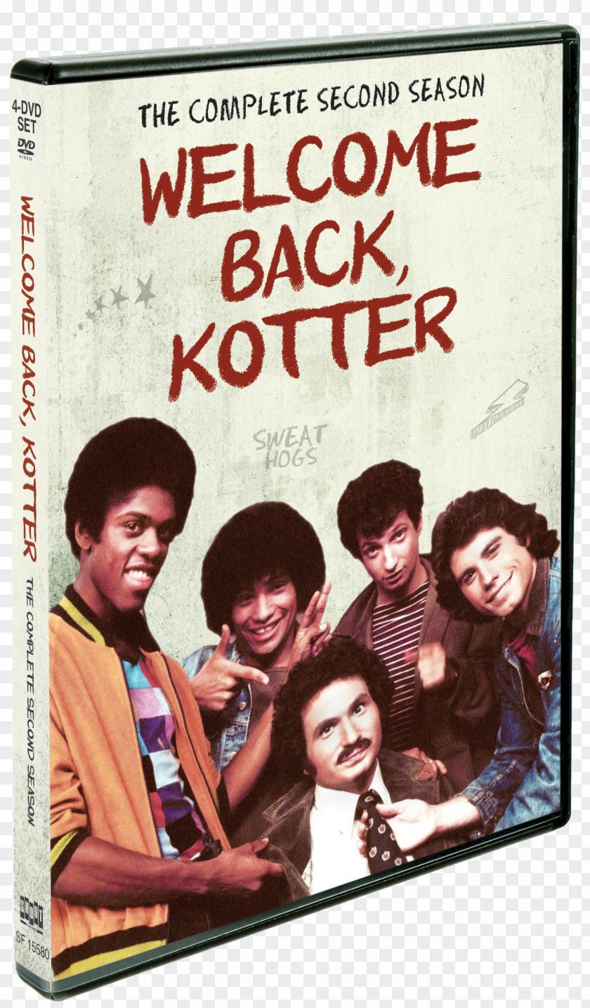 Dvd Gabe Kaplan Welcome Back, Kotter Marcia Strassman Television Show PNG