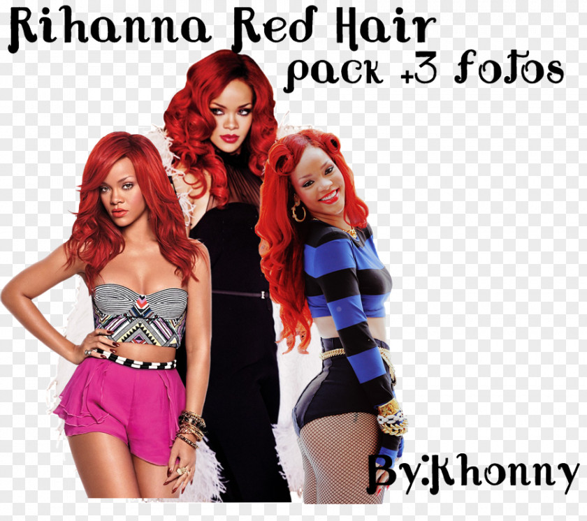 Hair Coloring Ombré Red Warp And Weft PNG