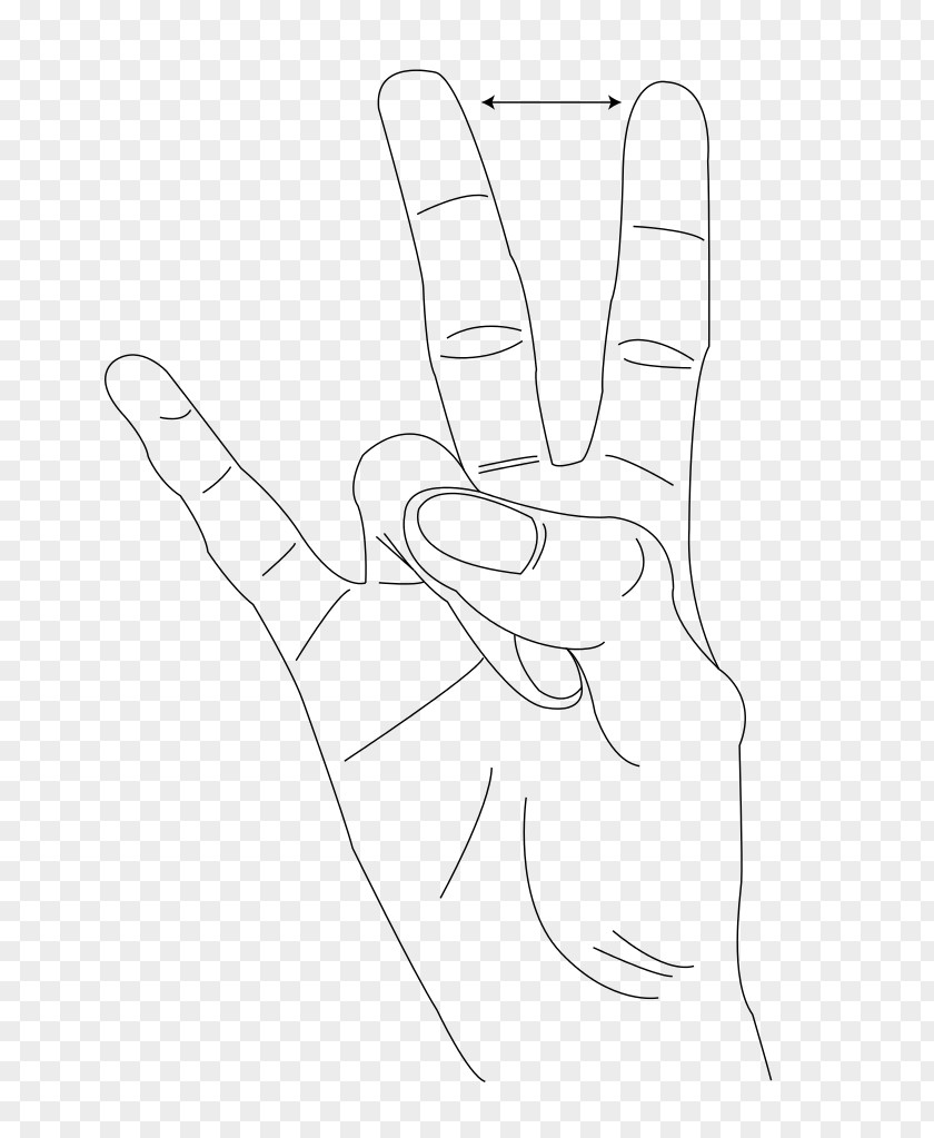 Pitch Fork Thumb Shaka Sign Gesture Index Finger Little PNG