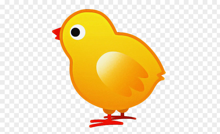 Rubber Ducky Cartoon Chicken Emoji PNG